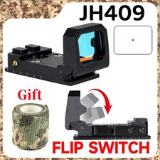Faltbare Red Dot Anblick Taktische Flip Dot Reflexvisier Mini Scope Mount für M4