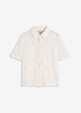 Spitzenbluse mit dekorativen