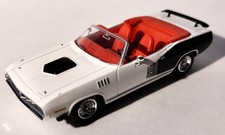 Plymouth HEMI Cuda 1971, MOPAR, Vitrinenmodell Ricko limited Edition1:87 m. OVP