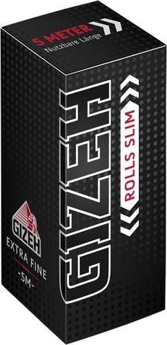 Gizeh extra fine slim - slim, rolls