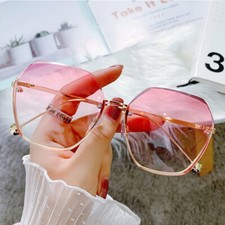 Polarisierte Designer-Sonnenbrille Für Damen Autofahrerbrille Randlose Uv400- /