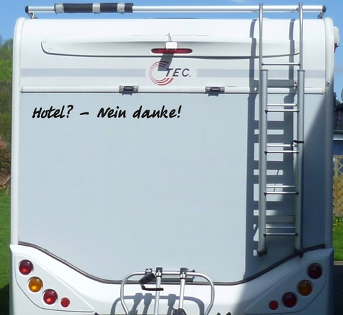 Aufkleber hotel nein danke - aufkleber,