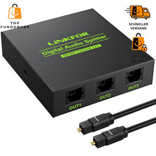 Optischer Splitter 1x3 Toslink