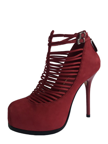 Topshop boutique rote - topshop, leder