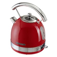 SCHNEIDER SL W 2 FR RETRO Wasserkocher 1,7 Liter Edelstahl SL-W2-FR SLW2FR ROT
