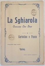 Notenständer Orchester Garbolino Und Fusco La Sghiarola Jahre ’30 Musical Score