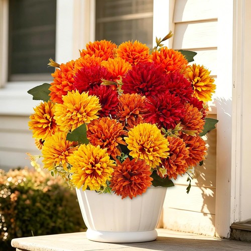 Bündel kunstblumen herbst - 4,