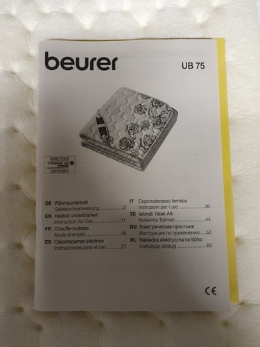 Beurer wärmeunterbett - ub, 75