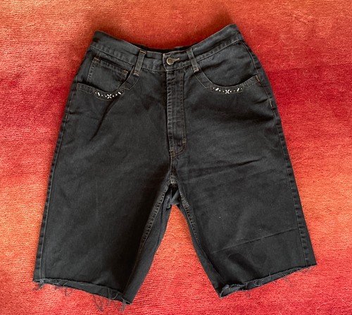 Vintage bermuda jeans schwarz - vintage!,