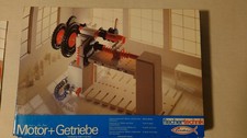 Fischertechnik Motor+Getriebe mit OVP und Originalbeschreibung (30140)