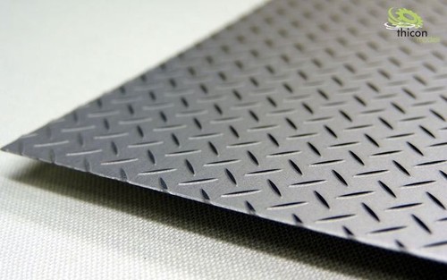 Riffelblech edelstahl 20x30cm - riffelblech,
