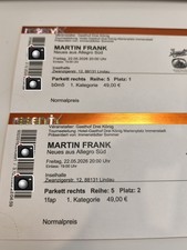2x Martin Frank "Grüße Aus