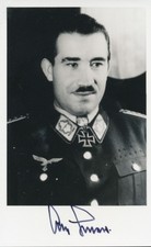 Adolf Galland signed photo