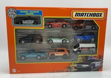 Matchbox 9 Car Gift-Set Geschenk-Set 9 Modellen 1 Exclusiven POLICE Car NEU