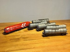 HGK DE13 Lima + 5 Kesselwagen