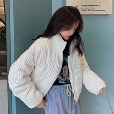 Damen Kord Down Mantel