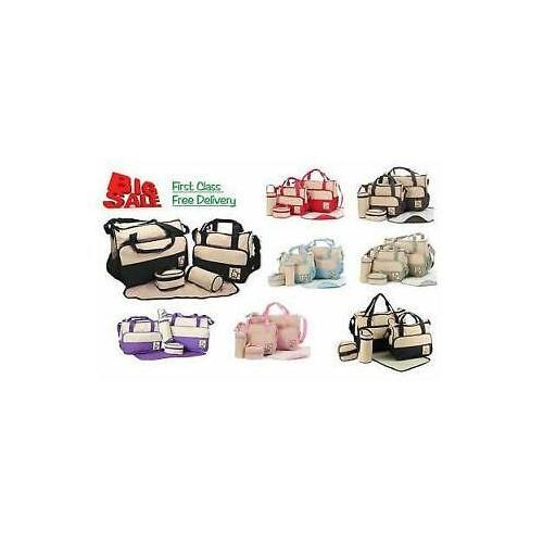 5tlg baby wickeltasche set - 5tlg,