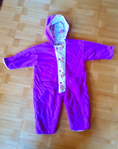 Baby schneeanzug overall lila - baby,