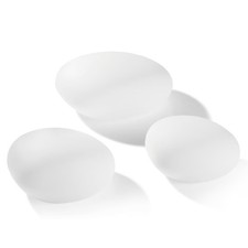 Solar Leuchten 3er Set weiß Farbwechsel LED Lampen Indoor Outdoor Garten Deko