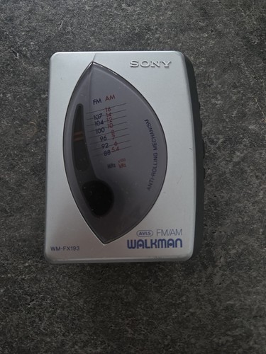Sony walkman fx193 player - sony, wm-fx193