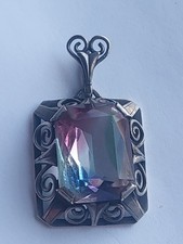 Großer Art-Deco Silber