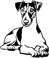 FOXTERRIER Aufkleber -