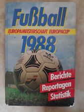EM 1988 Fußball-Europameisterschaft Europacup. DDR. Sportverlag