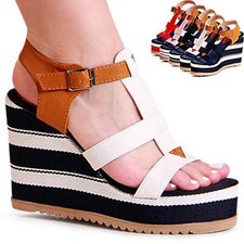 Damenschuhe Keilabsatz