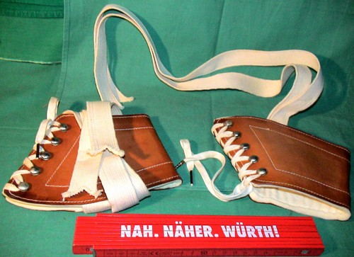 Fussmanschette leder maquet - 2x,