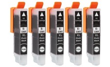 ✅ 5 kompatible Druckerpatronen T3361 schwarz für Epson XP-640 XP-645 XP-830