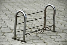 ART DECO Wandgarderobe Garderobe Silber Chrom 30er Jahre ca. 56 cm Vintage