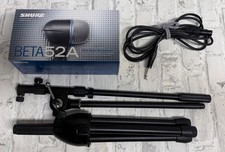 Shure Beta 52A + Kabel +
