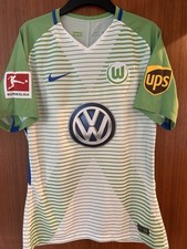 Matchworn Trikot VFL Wolfsburg Brooks 2017/18 Brooks 