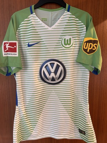 Matchworn trikot vfl - vfl, wolfsburg