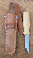 Messer Jagdmesser Marttiini Finnland Puukko Vintage Wandern Angeln Jagd Leder