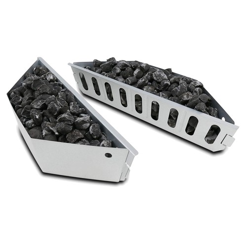 Kohlekorb set für kugelgrill - set,