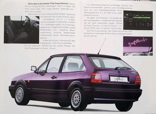 Polo 86c coupe genesis - vw,