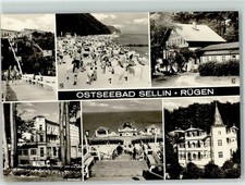 10376615 - 2356 Sellin Treppe und Fahrstuhl zum Strand Krankenhaus Kurhaus