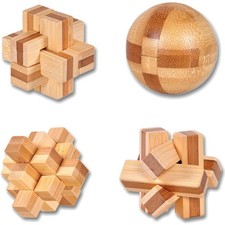 Knobelspiele Holz Puzzle