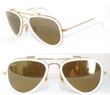 RAY BAN SONNENBRILLE BRAUN