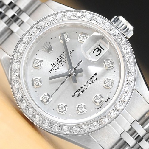 Damen rolex datejust silber - rolex,