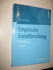 Empirische Sozialforschung - von Michael Häder , 3. Aufl. 2015