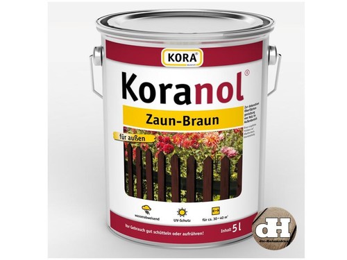 Zaun braun koranol - braun,