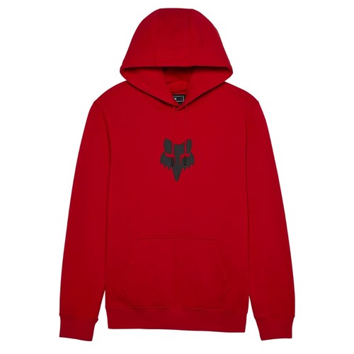 Fox head hoodie flame red - fox,