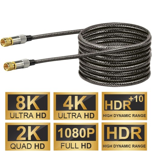 Schwaiger 10m sat kabel 110db - 10m, sat-kabel