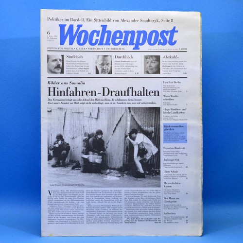 Wochenpost 1993 motzki - wochenpost,