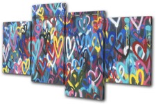 Colourful Pop Hearts Love