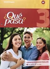Que Pasa 3 Lernerfolgskontrollen Klassenarbeiten Klausuren mit Lösungen komplett