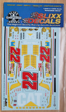 Decalbogen #22 Dodge Intrepid CAT Ward Burton 2002 - Slixx Decals -  1:24