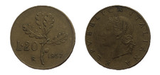 Italien 20 lire - lire,